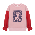 Футболка с длинным рукавом для девочек (Flower Garden Puff Sweatshirt ), торг. марки "JELLY MALLOW", арт.№ JM2520122, материал: хлопок 100%