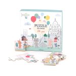 Pa+D1:J94ris 24 pcs puzzle - Sarah Betz, 7103 Игрушка Пазл Париж 24 шт - Сара Бетц
