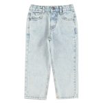 Unisex denim trousers | Washed light blue denim / 3Y