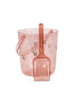 Набор игрушек для песочницы (ведеро и лопатка) (GLITTER BUCKET AND SHOVEL P) торг. марки "Konges Slоjd", арт. № KS104531, материал: пластмасса / ONESIZE