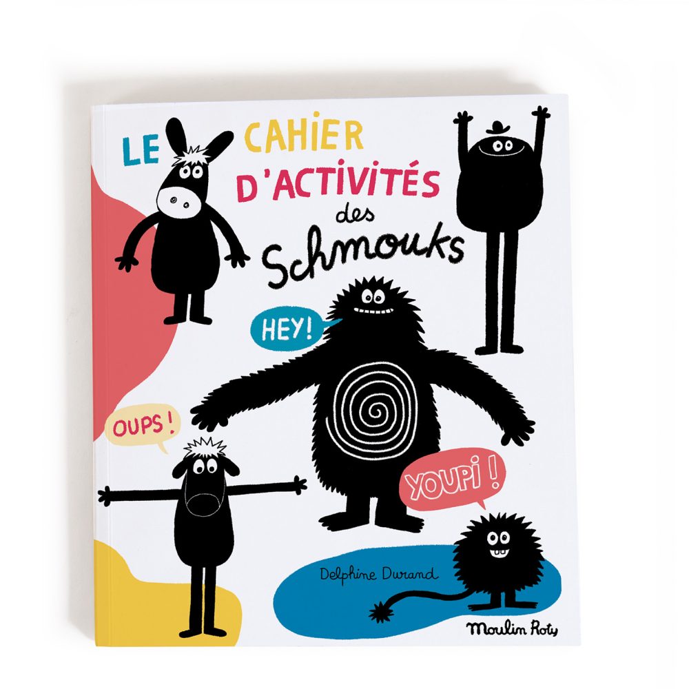 Книга для занятий (Activity book (96 p.) Les Schmouks) торг. марки "Moulin Roty", арт. № 716600