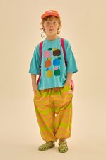 Colorful Apple T-shirt_L/Blue/Футболка Colorful Apple_L/Синий артикул JM2410122 / L/BLUE / 120(6-7Y)
