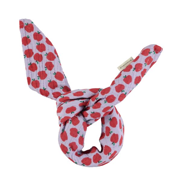 Bandana | Lilac w/ red apples / unique size