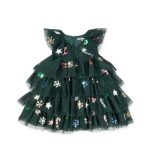 Платье для девочек (YVONNE CHRISTMAS DRESS) торг. марки "Konges Slоjd", арт. № KS104469, материал: 100% полиэстр, возраст/размер: 3Y-10Y