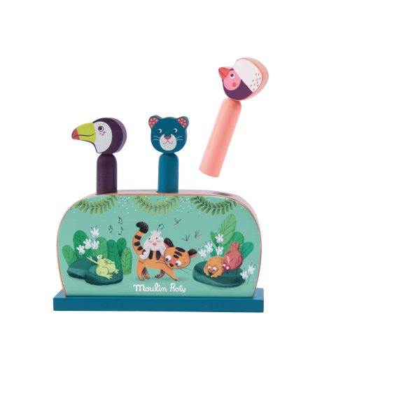 Pop up toy Dans la Jungle