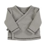 Newborn cardigan crew neck | Grey / 3M