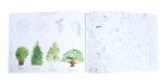 Книга для рисования (Activity booklet (36 p.) Le jardin du moulin /6) торг. марки "Moulin Roty", арт. № 712601