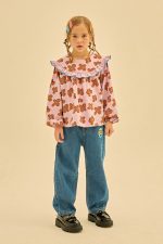 flower Frill Blouse / 110(4-5Y)