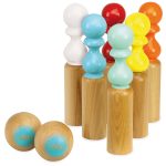 6 lacquered skittles