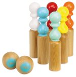 6 lacquered skittles