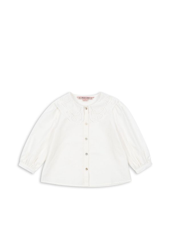 Блузка для девочек (RILO COLLAR SHIRT GOTS) торг. марки "Konges Slоjd", арт. № KS103966, материал: 100% хлопок / 2Y