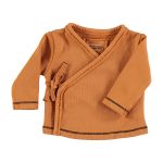 Newborn cardigan crew neck | Camel / 6M