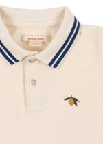Рубашка поло для мальчиков (FLORIAN LS POLO GOTS ANTIQUE WHITE) торг. марки "Konges Slоjd", арт. № KS103811, материал: 100% хлопок / 4Y