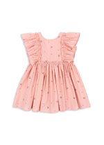 Платье для девочек (Evia Bow Dress Gots - 5y-10Y) торг. марки "Konges Slоjd", арт. № KS103055, материал: 100% хлопок / 9-10Y