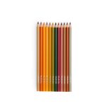 Набор цветных карандашей (12 colouring pencils + cards Animals Le Jardin du Moulin) торг. марки "Moulin Roty", арт. № 712613