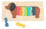 Dog wooden puzzle - Andy Westface
