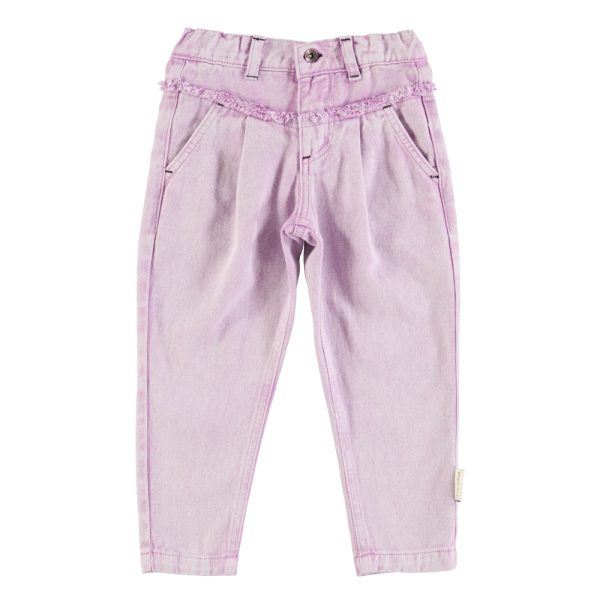 Mom fit trousers | Lilac / 10Y