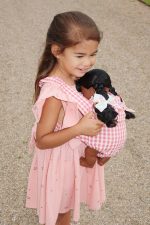 Платье для девочек (Evia Bow Dress Gots - 5y-10Y) торг. марки "Konges Slоjd", арт. № KS103055, материал: 100% хлопок / 9-10Y