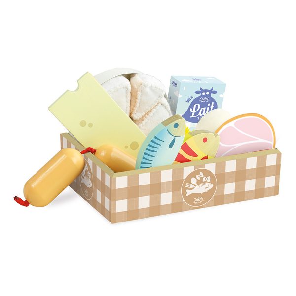 Fish, ham and cheese set, 8104 Игрушка Набор рыба, ветчина и сыр