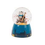 Musical snow globe Les Moustaches