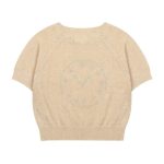 Watch Short Sleeve Knit/Трикотажная кофта с коротким рукавом артикул JM2410209 / BEIGE / 110(4-5Y)