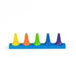 Набор восковых мелков (5 wax crayons Les Popipop) торг. марки "Moulin Roty", арт. № 661319