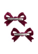 Заколки для волос (2 PACK PEARLY BOW HAIR CLIPS - ) торг. марки "Konges Slоjd", арт. № KS102926, материал: 50% стекло, 40% полиэстр, 10% металл / ONESIZE