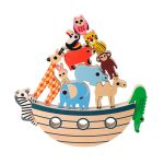Игра эквилибриста "Ковчег животных" (Animals' Ark equilibrist game - Ingela P.Arrhenius) торг. марки "Vilac"