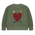 LOVE pigment Sweatshirt / 100(2-3Y)