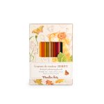 Набор цветных карандашей (12 colouring pencils + cards Animals Le Jardin du Moulin) торг. марки "Moulin Roty", арт. № 712613
