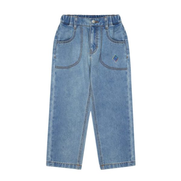 JM Denim Pants/Джинсовые брюки JM артикул JM2410445 / DENIM / 140(10-11Y)