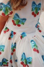 Платье для девочек (HearLily Dress GRS - 18m-10y) торг. марки "Konges Slоjd", арт. № KS103220, материал: 100% полиэстр / 9-10Y