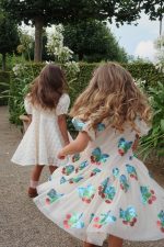 Платье для девочек (HearLily Dress GRS - 18m-10y) торг. марки "Konges Slоjd", арт. № KS103220, материал: 100% полиэстр / 9-10Y