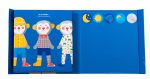 Magnetic game Getting dressed Les Popipop