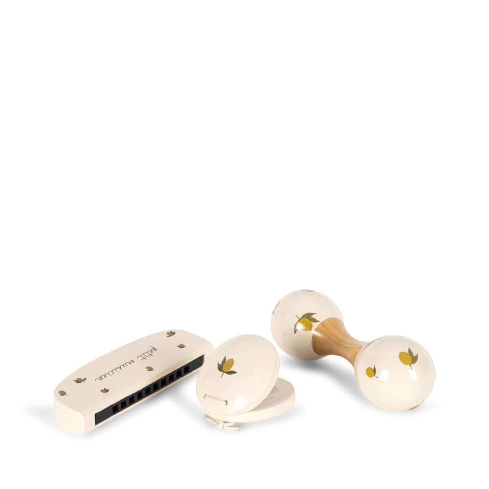 Музыкальные инструменты игрушечные (MUSIC SET PETIT LEMON GLOSSY) торг. марки "Konges Slоjd", арт. № KS103931