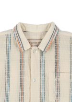Рубашка для мальчиков (VINCENT SS SHIRT GOTS - 18M10Y) торг. марки "Konges Slоjd", арт. № KS103178 , материал: 97% хлопок, 3% эластан / 7-8Y
