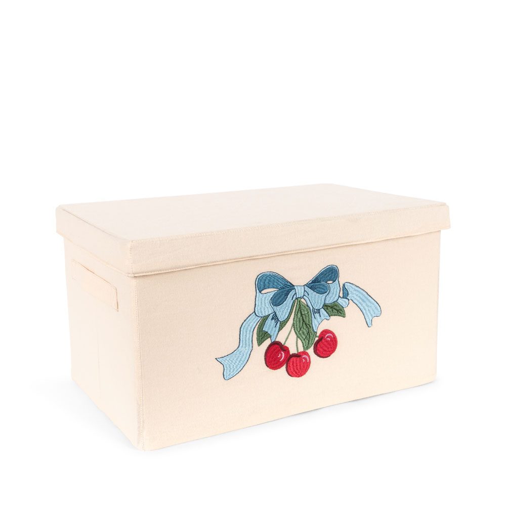 Декоративная коробка для хранения (STORAGE BASKET SMALL) торг. марки "Konges Slоjd", арт. № KS103994, материал: хлопок