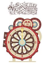 Часы детские для обучения (Clock for learning) торг. марки "Vilac"