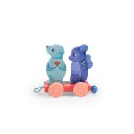 Pull-along activity train Les Aventures de Paulie