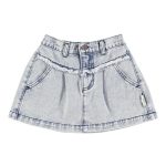 Short skirt | Washed light blue / 10Y