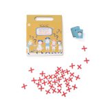 Магнитная игра "Угадай кто" (Magnetic guess who game Aujourd'hui c'est mercredi /10) торг. марки "Moulin Roty", арт. № 713142