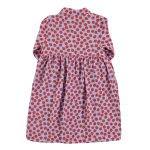 Long dress | Lilac w/ red apples / 3Y