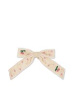 Заколка для волос (VELVET BOW PEARLY HAIR CLIP) торг. марки "Konges Slоjd", арт. № KS103208, материал: 80% полиэстр, 15% металл, 5% стекло / ONESIZE