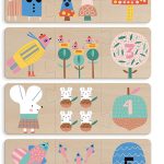 Puzzles Mom-Baby, 8905 Игрушка Пазлы Мама-Малышка