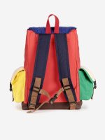 Sheepskin Color Block backpack / ONE SIZE