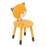 Стул деревянный (горчичного цвета) (Lulu mustard chair Les Moustaches) торг. марки "Moulin Roty", арт. № 666702