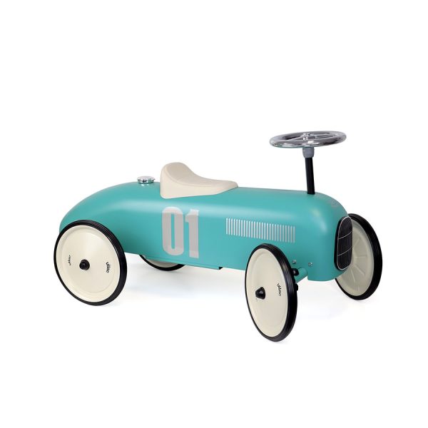 Винтажный автомобиль-каталка (Blue Aqua vintage ride on car) торг. марки "Vilac"