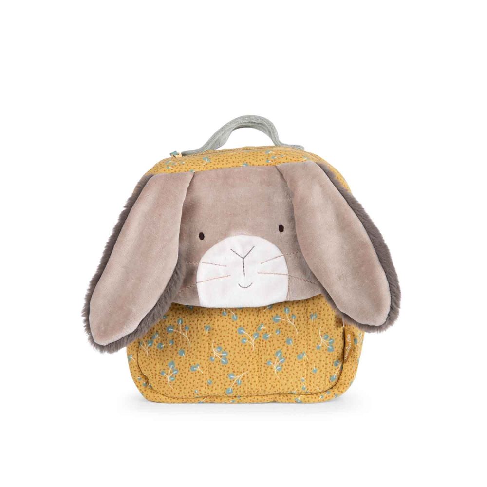 Clay rabbit backpack Trois Petits Lapins