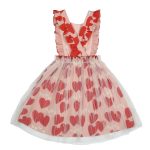 Love Frill Dress / 130(8-9Y)