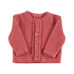 Newborn cardigan | Old pink / 3M